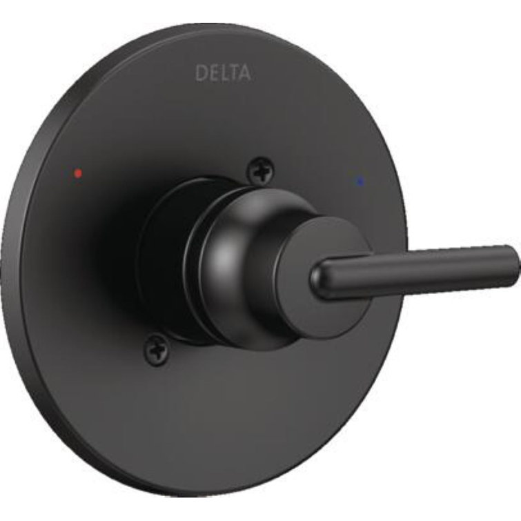 T14059CZ,BL Delta Trinsic 6.5" x 6.5" Bathroom Thermostatic Faucet